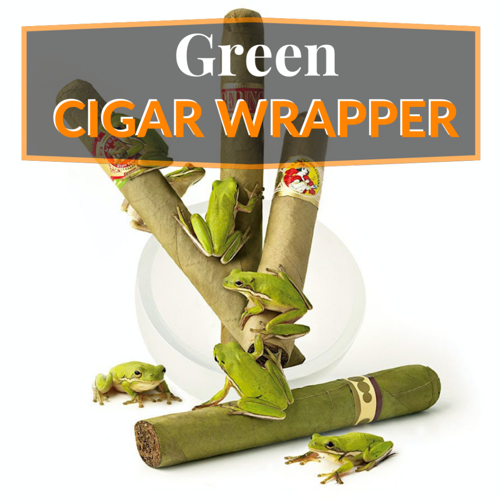 green cigar wrapper