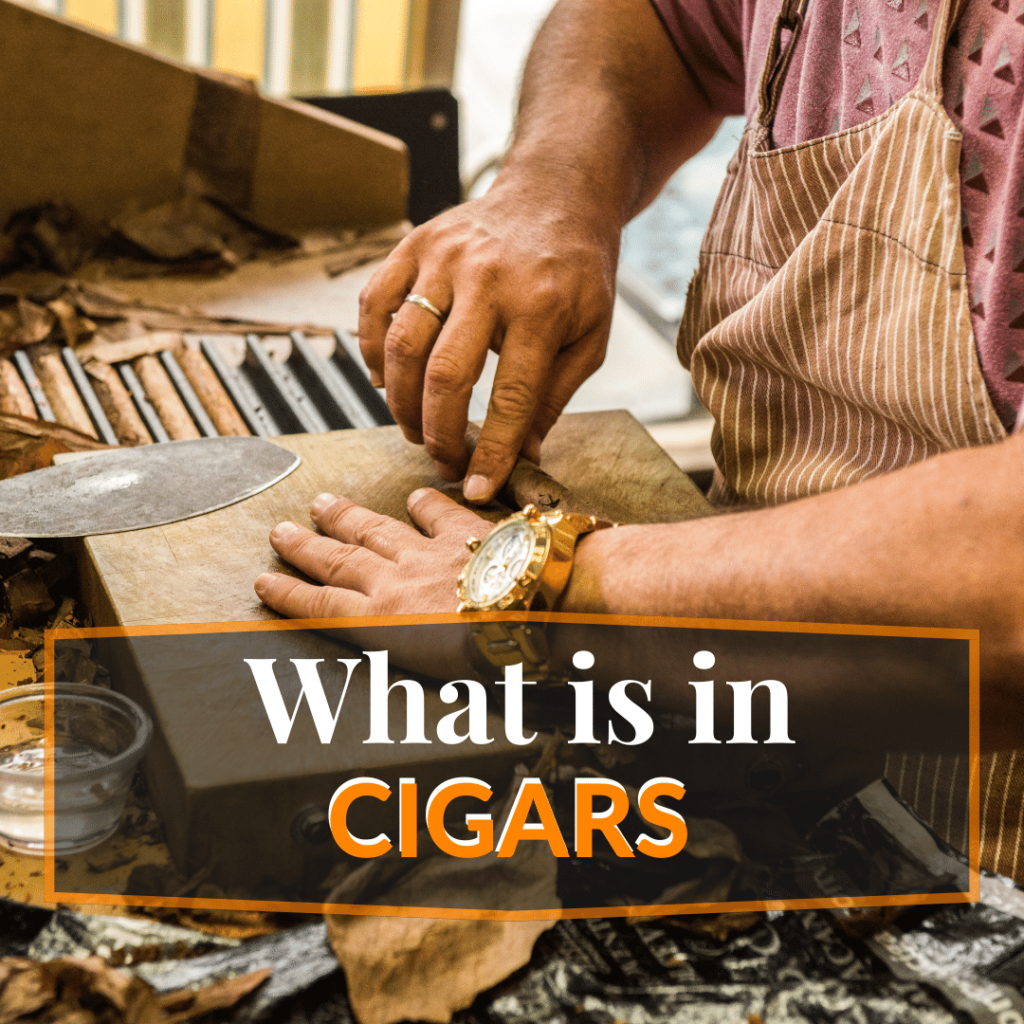 what is in cigars