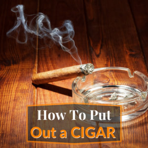 How To Put Out a Cigar